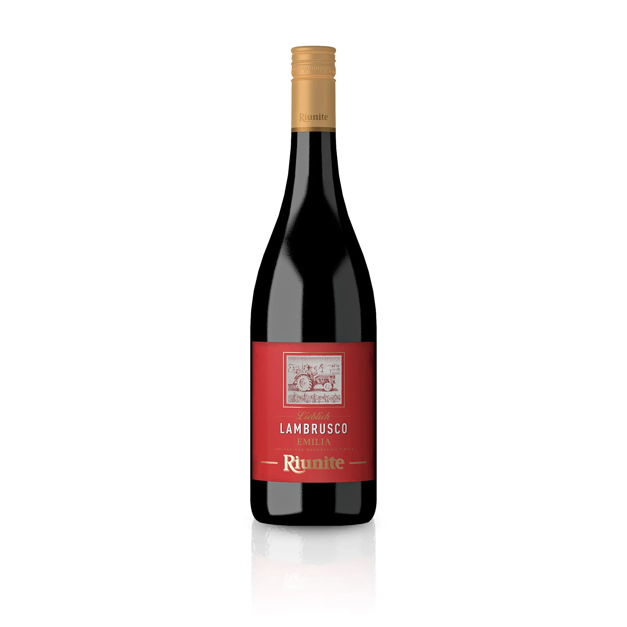 Rosso dolce. Ламбруско Rosso Emilia IGT Dolce. Риуните Ламбруско Россо IGT - 0,75 Л.